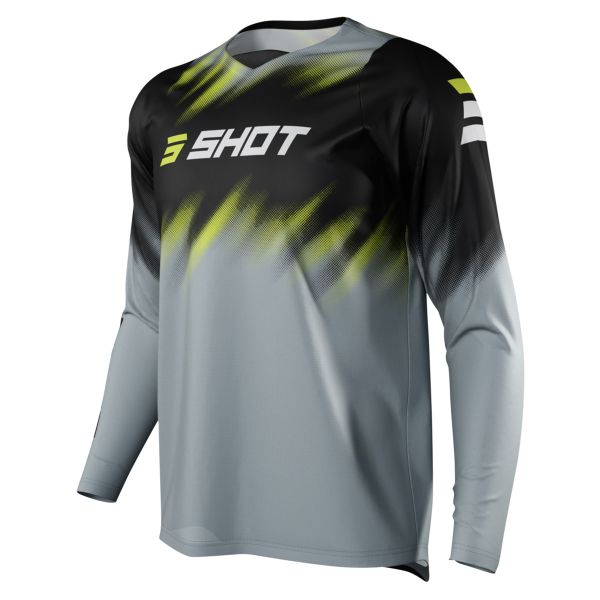 Camiseta Motocross SHOT Devo Versus Grey Camiseta Motocross SHOT Devo Versus Grey