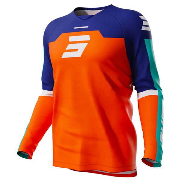 Camiseta Motocross SHOT Draw Iron Orange Niño Camiseta Motocross SHOT Draw Iron Orange Niño