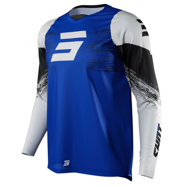 Camiseta Motocross SHOT Raw Burst Blue