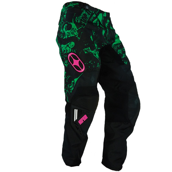 Pantal�n motocross No Fear Pantal�n Cross Spectrum Horror Green