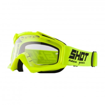 SHOT Pulse Matt Black + Assault Neon Yellow