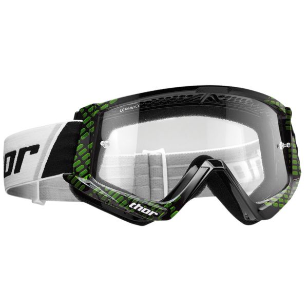 Gafas motocross Thor Combat Cap Black Lime
