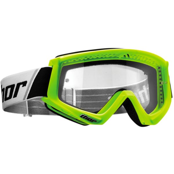 Gafas motocross Thor Combat Green Fluo Black