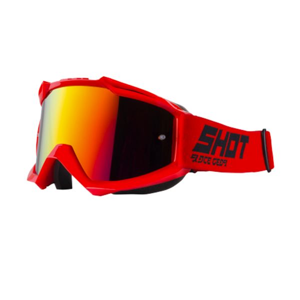 Gafas motocross SHOT Iris Red Matt Iridium Red