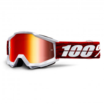 Gafas motocross 100% Accuri Graham Mirror Red Lens Gafas motocross 100% Accuri Graham Mirror Red Lens