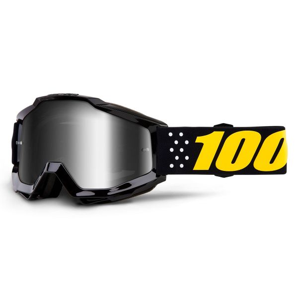 Gafas motocross 100% Accuri Pistol Mirror Silver Lens