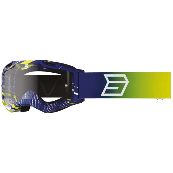 Gafas motocross SHOT Rocket Kid 2.0 Drop Azul marino brillante