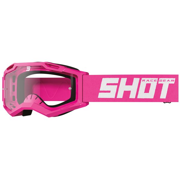Gafas motocross SHOT Rocket Kid 2.0 Slido Rosa Nen Brillante