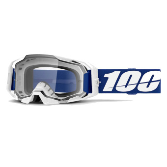 Gafas motocross 100% Armatic Azul - Visera transparente Gafas motocross 100% Armatic Azul - Visera transparente