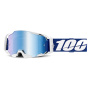 Gafas motocross 100% Armatic Bleu - Visera con espejo azul