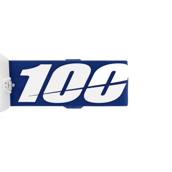 100% Armatic Bleu - Visera con espejo azul