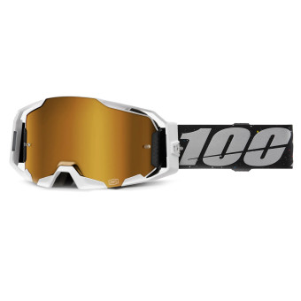 Gafas motocross 100% Armatic RapidRacer - Visera Mirror True Gold