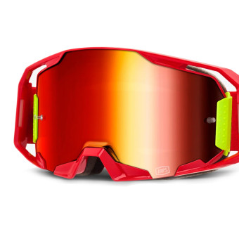 100% Armatic Rouge - Visera rojo espejo