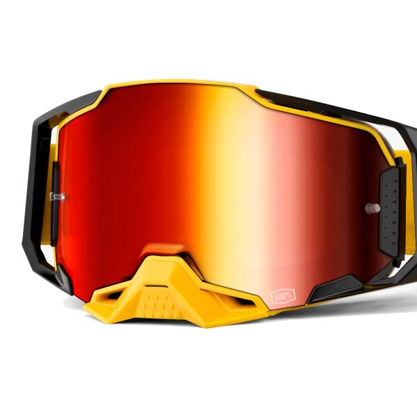 100% Armega Tetsu - Visera Espejo Roja