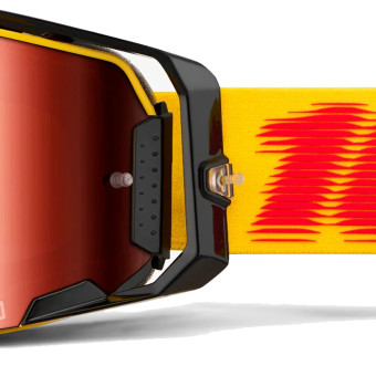 100% Armega Tetsu - Visera Espejo Roja