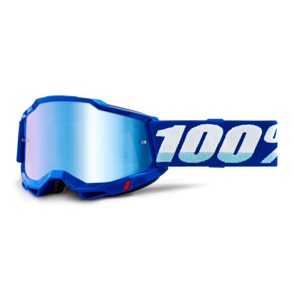 Gafas motocross 100% Accuri 2 Blue - Iridium Azul