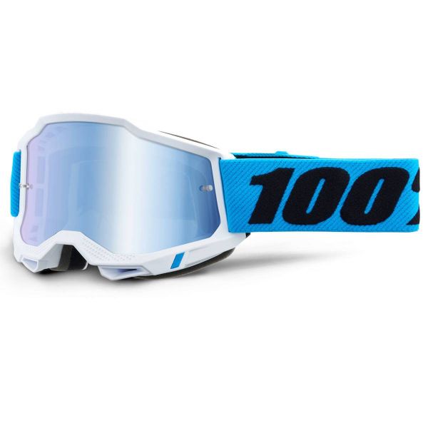 Gafas motocross 100% Accuri 2 Novel Nio - Iridium Azul