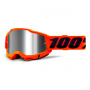 Gafas motocross 100% Accuri 2 Orange - Iridium Plata