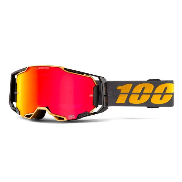 Gafas motocross 100% Armega Falcon 5 - Hiper Iridium Rojo