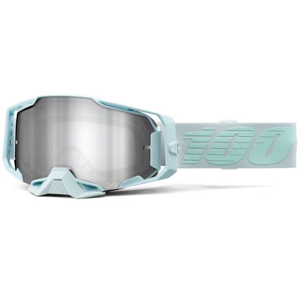 Gafas motocross 100% Armega Fargo - Iridium Plata