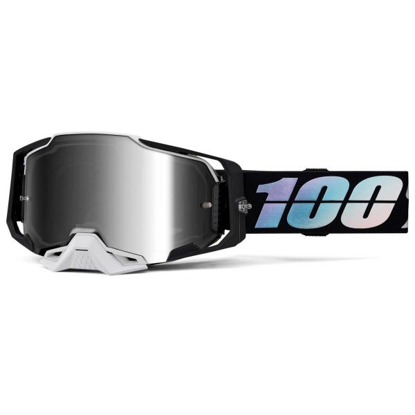 Gafas motocross 100% Armega Krisp - Iridium Plata