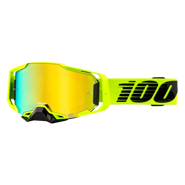 Gafas motocross 100% Armega Nuclear Circus - Iridium Oro
