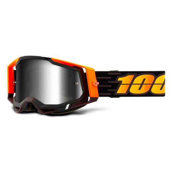 Gafas motocross 100% Racecraft 2 Costume 2 - Iridium Plata