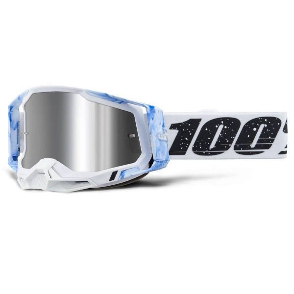 Gafas motocross 100% Racecraft 2 Mixos - Iridium Plata