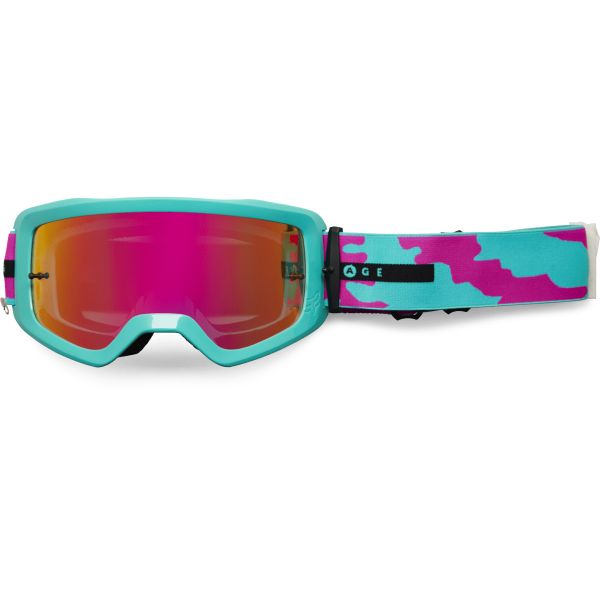 Gafas motocross FOX Main II Nuklr Spark Teal Ni�o
