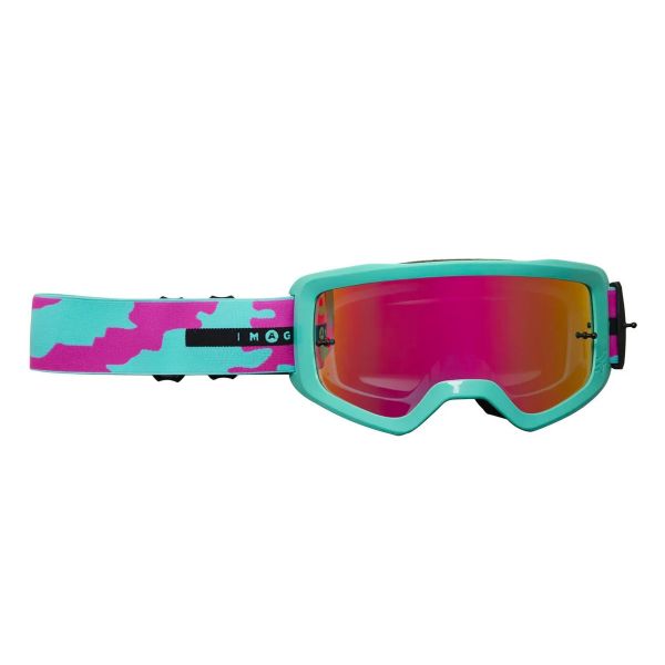 Gafas motocross FOX Main II Nuklr Spark Teal
