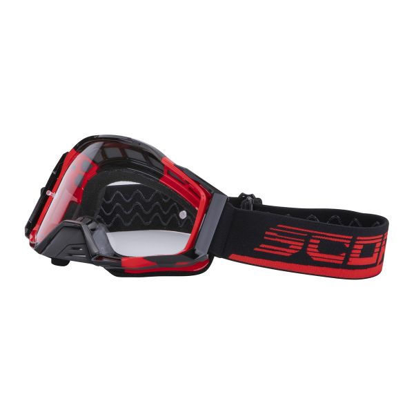Gafas motocross Scorpion Googles Red Black