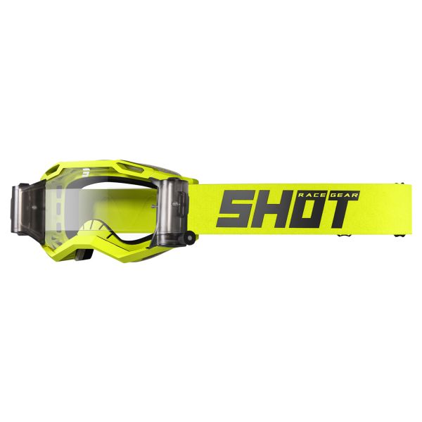Gafas motocross SHOT Iris 2.0 Neon Yellow Roll-Off Gafas motocross SHOT Iris 2.0 Neon Yellow Roll-Off