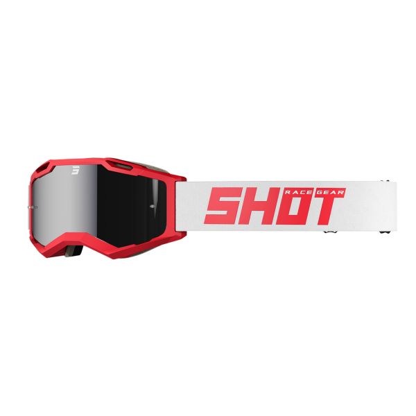 Gafas motocross SHOT Iris 2.0 Red Matt