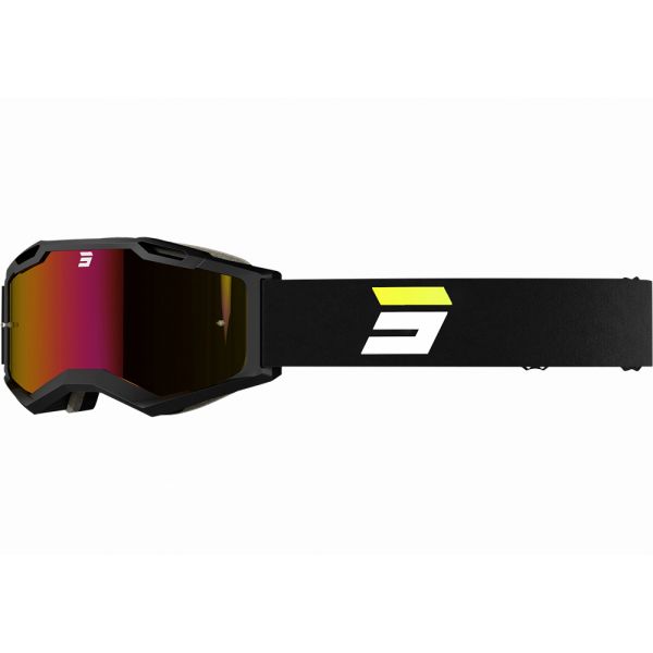 Gafas motocross SHOT Iris 2.0 Tech Black Neon Yellow Matt