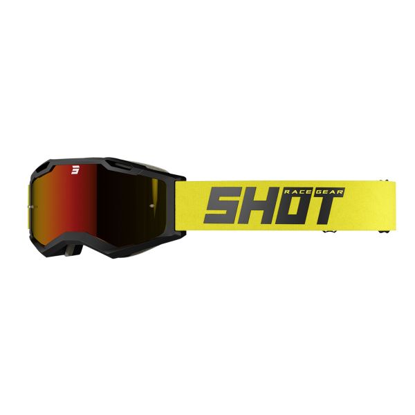 Gafas motocross SHOT Iris 2.0 Yellow Matt