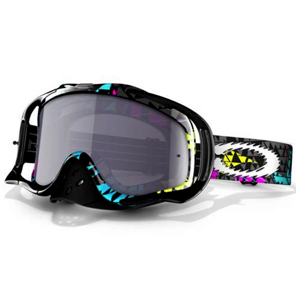 Gafas motocross Oakley Sand Goggles Crowbar MX Grey Hazmat