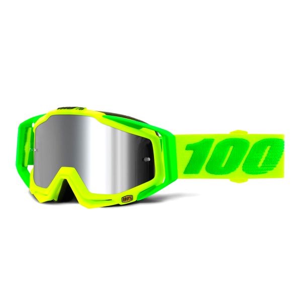 Gafas motocross 100% Racecraft Plus Sour Soul Mirror Silver Lens