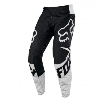Pantaln motocross FOX 180 Race Black White Pant Nio 001