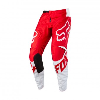 Pantaln motocross FOX 180 Race Red White Pant 002