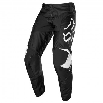 Pantaln motocross FOX 180 Prix Black White Pant