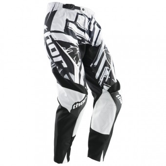 Pantalón motocross Thor Phase Black Slab Pant