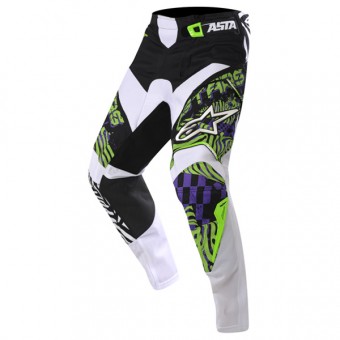 Pantal�n motocross Alpinestars Charger Pants Green Violeta Black