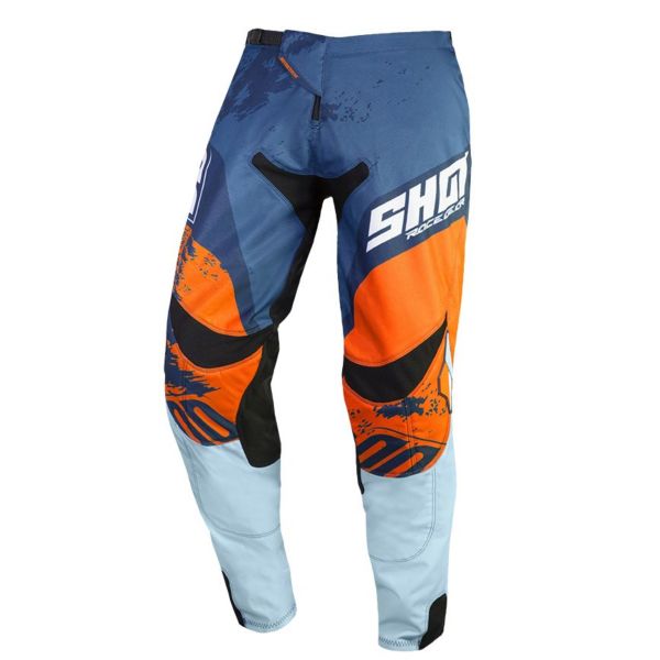 Pantal�n motocross SHOT Contact Shadow Blue Orange Pant
