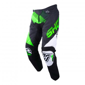 Pantaln motocross SHOT Devo Ultimate Negro Neon Verde Pant