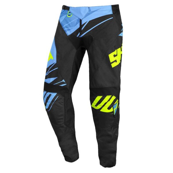 Pantal�n motocross SHOT Devo Ventury Cyan Neon Yellow Pant