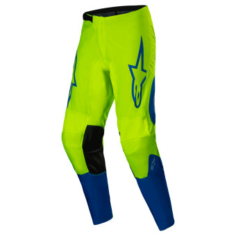 Pantalón motocross Alpinestars Fluid Haul Pants Yellow Fluo Blue Pantalón motocross Alpinestars Fluid Haul Pants Yellow Fluo Blue