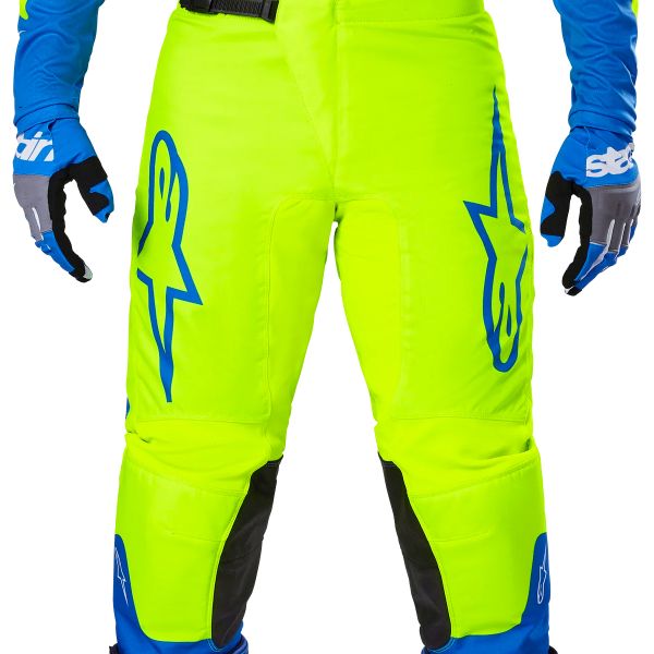Alpinestars Fluid Haul Pants Yellow Fluo Blue