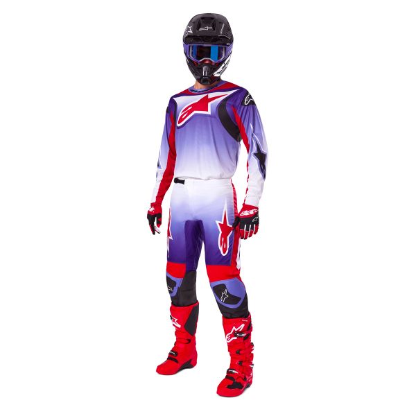 Alpinestars Fluid Wurx Pants Purple Bright Red