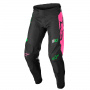 Pantaln motocross Alpinestars Pantaln Racer Compass Negro Verde Nen Rosa Fluo