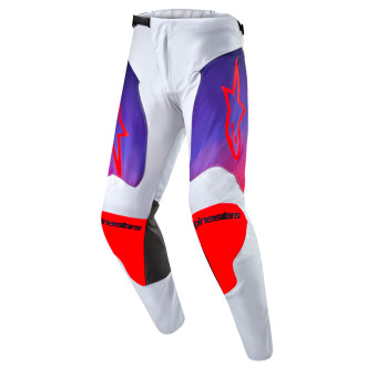 Pantaln motocross Alpinestars Racer Hoen Light Grey Hot Orange Black Pant